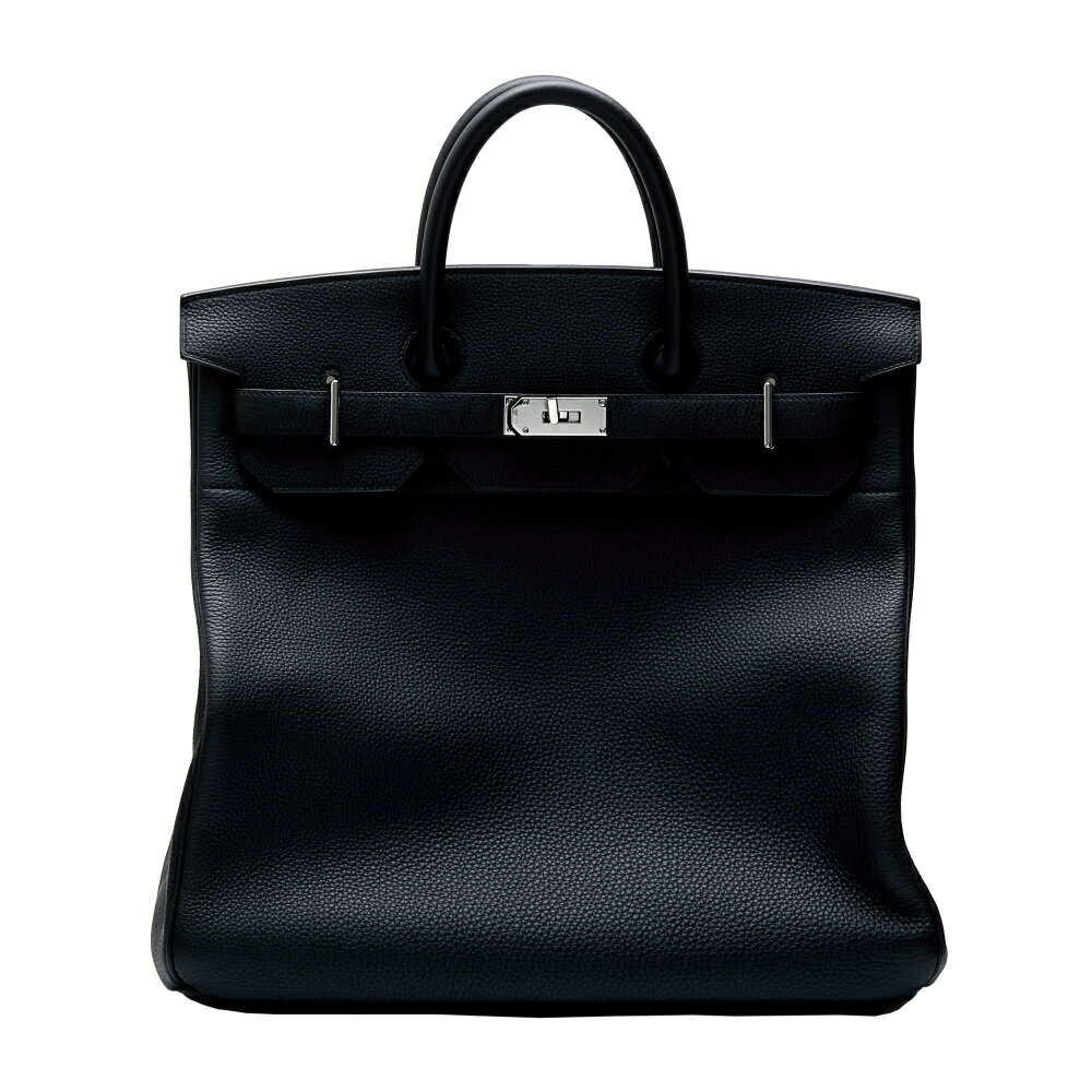 エルメス HERMES オータクロア 40 トゴ ブラック シルバー金具 W刻印 未使用 バッグ メンズ