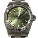 ロレックス ROLEX オイスターパーペチュアル26 176200 オリーブグリーン文字盤 レディース 腕時計 【新品】