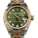 ロレックス ROLEX レディ デイトジャスト28 279171G オリーブグリーン文字盤 レディース 腕時計 【新品】