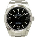 ロレックス ROLEX エクスプローラーI 214270 ブラック文字盤