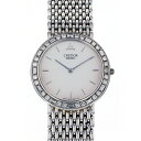 セイコー SEIKO クレドール ベゼルダイヤ 8N70-6102 シルバー文字盤 アンティーク 腕時計 メンズ
