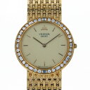 セイコー SEIKO クレドール ベゼルダイヤ 8N70-6190 アイボリー文字盤 アンティーク 腕時計 メンズ