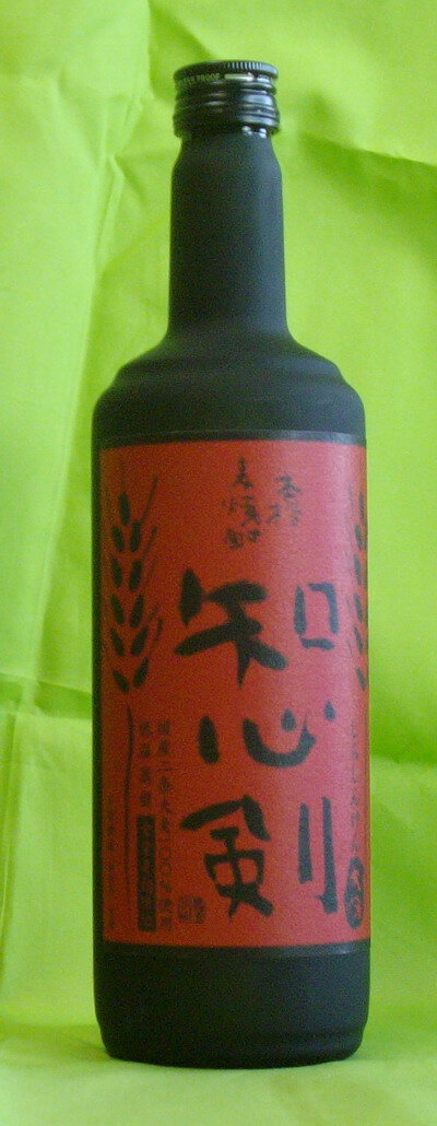 知心剣（しらしんけん）25度麦焼酎720ml