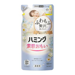 《<strong>花王</strong>》 <strong>ハミング</strong> <strong>フローラルブーケの香り</strong> つめかえ用 480mL