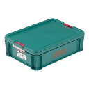 【送料無料】(業務用10個セット) 三甲(サンコー) 左官用道具箱/ツールボックス 【中】 グリーン(緑) 緑 (カテゴリー:生活用品>インテリア>雑貨>文具>オフィス用品>その他の文具>オフィス用品 )