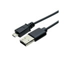 (まとめ)ミヨシ シェア機能付きmicroUSBケーブル 黒 1m USB-MS201/BK【×3セット】 (カテゴリー:AV>デジモノ>パソコン>周辺機器>ケーブル>ケーブルカバー>その他のケーブル>ケーブルカバー )