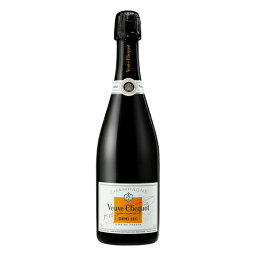 シャンパン　<strong>ヴーヴクリコ</strong> <strong>ホワイトラベル</strong> (ドミセック) 750ml (C125)　泡 ワイン Champagne(71-2)
