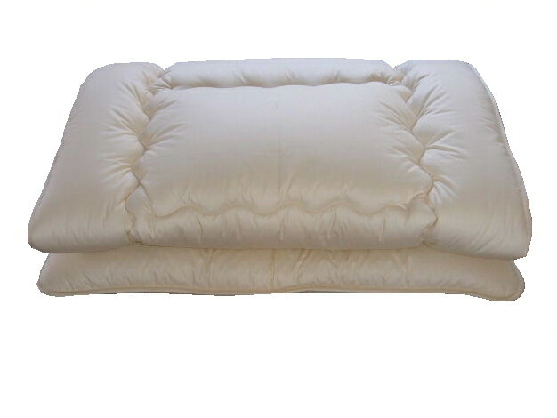 高級フランス産羊毛綿100％ベッドパット　クィーンサイズ（クイーンサイズ）【日本製・製造直販】ベッドパット160cm×210cm以内の小さくサイズ変更は、お値段そのままで承ります。