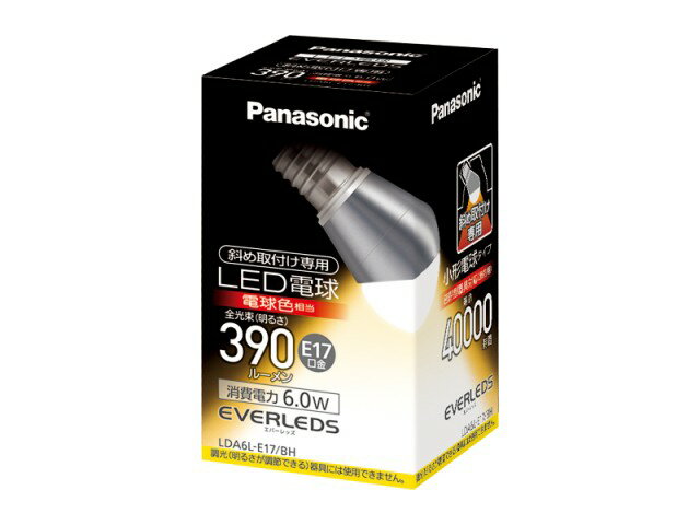 LEDd E17 dF pi\jbN LDA6L-E17/BH [LEDv/d`LEDv] dF `d^Cv(΂ߎtp^Cv) 6.0W/E17 LED d[Panasonic/dH]ߓd΍ RCP  after20130308  s