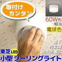 【送料無料】シーリングライト LED 東芝 小型LEDシーリングライト 《電球色》 60w型相当 玄関 廊下 脱衣所 などに LEDG98111L-LS LED小型シーリングライト 60W形 インテリア【RCP】【マラソン201405_送料無料】