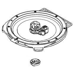 東芝 炊飯器 TOSHIBA ☆炊飯器内蓋 3200D749 ※取寄せ品...:yutori:10014161