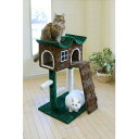 猫用品 キャットタワー キャットハウス 緑の屋根猫 ねこ ペット キャットタワー ペット用品 爪とぎ タワー ネコちゃん 3735 猫用品 キャットタワー 猫 ねこ ペット キャットタワー ペット用品 爪とぎ タワー ネコちゃん
