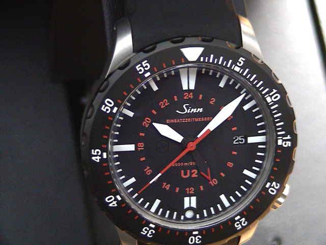 【SINN】 ジン 腕時計 　Sinn　U2　SDR　(EZM 5)　【文字盤カラー　ブラック】　【自動巻き】　☆日本全国＝北は北海道、南は沖縄まで送料0円　【送料無料】でお届けけします☆　