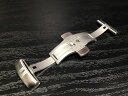 TISSOT☆ティソ☆純正 革バンド専用 プッシュ式バタフライバックル Dバックル 20mm 腕時計用 時計ベルト 時計用バンド T640028386