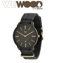 ウィーウッド WEWOOD 腕時計 ウッド/木製 ROSS BLACK GOLD 9818190 メンズサイズ 40mm 【正規輸入品】