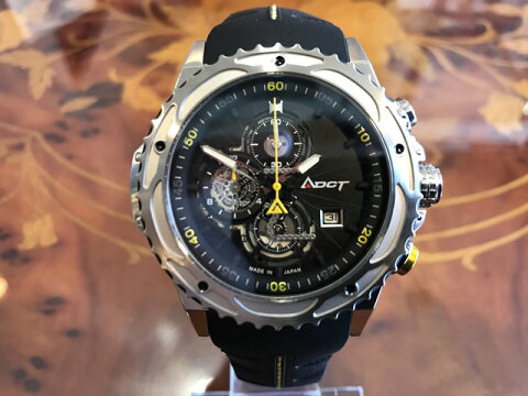 【あす楽】アデクト 腕時計 ADCT for Cyclist 正規商品 イエロー ツールドフランス Ref.ADBK-01優美堂のADCT アデクト 腕時計はメーカー保証2年の正規商品です。 お手続き簡単な分割払いも承ります。月づきのお支払い