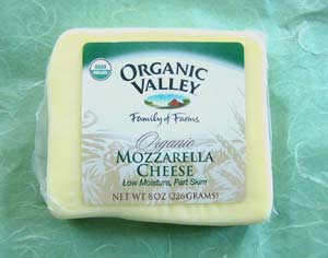 ●アメリカ農水省有機認定USDAオーガニック　モッツアレラチーズ　226g