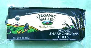 ●アメリカ農水省有機認定USDAオーガニック　チェダーチーズ　226g