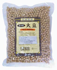 国内産 大豆（だいず）　1kg