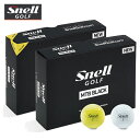 USAモデル Snell GOLF スネルゴルフ MTB BLACK ゴルフボール 1ダース（12球入） 【SNELL GOLF】【2019年モデル】