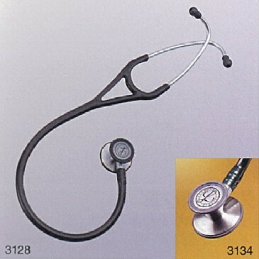 【送料無料】 医療機器 リットマン ステソスコープ カーディオロジー III ブラック 約180g 3128 3M