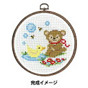 ★刺繍キット オリムパスかんたんクロスステッチ 森