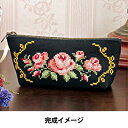 ★刺繍キット オリムパス 花刺しゅうの優しい小物