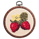 ★刺繍キット オリムパス イチゴ/7325 [刺し