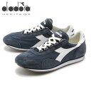 送料無料 diadora ディアドラ ヘリテージ スニーカー エキップ ストーンウォッシュ 12 クラシックネイビー(HERITAGE EQUIPE STONE WASH 12 201.156988 01 60062)メンズ(男性用)レザー スエード クラシック レトロ