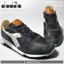送料無料 diadora ディアドラ ヘリテージ スニーカー トライデント 90 ナイロン ブルー ウィング ティール(DIADORA HERITAGE TRIDENT 90 NYL 201.161303 60117)メンズ クラシック レトロ シューズ