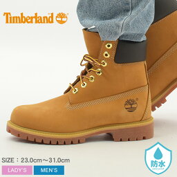 【店内全品★P5倍！】<strong>ティンバーランド</strong> 6インチ プレミアムブーツ ウィートヌバック メンズ TIMBERLAND 6inch PREMIUM WATER PROOF BOOT カジュアル ワークブーツ イエローブーツ 天然皮革 レザー 本革 防水 ウォータープルーフ 雨 雪 ストリート アメカジ