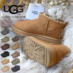 【店内全品★P2倍！】アグ UGG <strong>クラシック</strong> ウルトラ <strong>ミニ</strong> ムートンブーツ レディース ブーツ シープスキン ジュニア ブラック 黒 グレー CLASSIC ULTRA MINI 1116109 靴 シューズ 防寒 冬 秋 ショート おしゃれ 人気 ブーツ あったか 寒さ対策