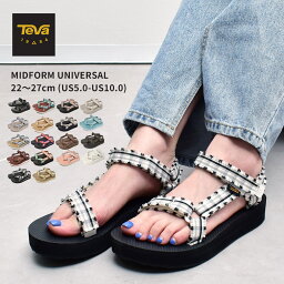 【P10倍★SALE】テバ ミッドフォーム ユニバーサル TEVA <strong>サンダル</strong> レディース ブラック 黒 ホワイト 白 MIDFORM UNIVERSAL 1090969 ぺたんこ つっかけ スポーツ おしゃれ 厚底 テヴァ アウトドア ストラップ<strong>サンダル</strong> スポーツ<strong>サンダル</strong> 軽量|slz|