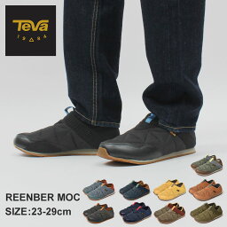 【店内全品★P5倍！】テバ リ エンバーモック TEVA <strong>スリッポン</strong> メンズ ブラック 黒 ブルー グレー カーキ ブラウン RE EMBER MOC 1125472 テヴァ モックシューズ アウトドアシューズ タウンユース コンフォートシューズ サンダル 靴 シューズ カジュアル|slz|