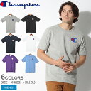 【メール便可】 CHAMPION チャンピオン 半袖Tシャツ 全6色GT19 ヘリテージ ビッグ C ロゴ 半袖Tシャツ GT19 HERITAGE TEE BIG C LOGOY06137 1IC BKC PRC YVC Y06137W NYC Y06137B WHC メンズ