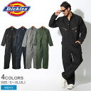 ディッキーズ Dickies DICKIES つなぎ ツナギ 長袖 デラックス ブレンド カバーオール 48799 全4色DELUXE BLENDED COVERALL作業服 オーバーオール オールインワン シンプル 刺繍 メンズ