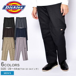 【店内全品★P2倍！】ディッキーズ ダブルニー 85283 ワークパンツ DICKIES レングス30/32 ウェスト28～44 TWILL DOUBLE KNEE WORK PANTS アメカジ 作業着 定番 <strong>古着</strong> 人気 ストリート メンズ パンツ チノパン 太め ツイル ボトムス ルーズフィット|slz|