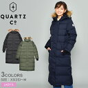 QUARTZ Co. クオーツコー ロング ダウンコート ジェーン JANE 29722 レディース ダウン 防寒 アウター ホワイトダックダウン 袖リブ 撥水 洗濯機 洗える カナダ シンプル カジュアル アウトドア 高級 上着 保温 おしゃれ