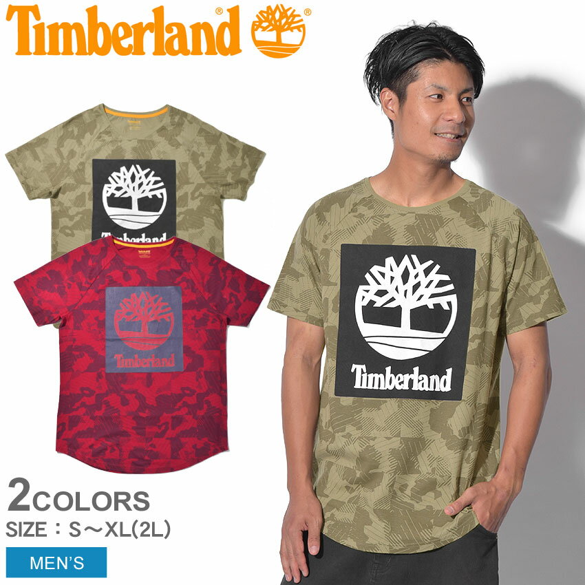 y[։z TIMBERLAND eBo[h  TVc Y  J jAc[  gbvX CAMO LINEAR TREE S/S TEE A1MBM M82 N23 Xg[g uh JWA ʕ gbvX lC 傫 rbOVGbg