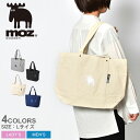 MOZ モズ トートバッグ 帆布 トート L 520419 520433 520426 メンズ レディース 北欧 シカ コンパクト カジュアル ナチュラル サブバッグ かばん カバン 鞄 大容量 刺繍 赤 青