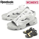 【ママ割P5倍】【クーポン配布中】全国送料無料 リーボック クラシック REEBOK CLASSIC サンダル インスタポンプ フューリー サンダル ブラック×ゴールド 他全2色INSTAPUMP FURY SANDAL MAG BD3184 BD3186シューズ 靴 カジュアルレディース 女性