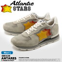 ATLANTIC STARS アトランティックスターズ スニーカー グレー アンタレス ANTARES SBB-63B メンズ ローカット