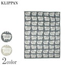 【MAX600円OFFクーポン】クリッパン シュニール コットン シングル ブランケット 140×180 ブラック シープ (klippan chenille cotton blanket black sheep) ひつじ 羊 あったかグッズ 温めグッズ タオルケット ひざ掛け 冷房対策 内祝い ギフト おしゃれ