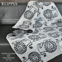 全国送料無料 クリッパン エコ ウール ハーフ ブランケット 90×130 レオ グレー×ブラック(KLIPPAN ECOWOOL BLANKET LEO GREY BLACK)ライオン 毛布 ひざ掛け 冷え性 リビング リサ ラーソン 雑貨 北欧 スウェーデン【Lisa Larson コラボモデル】
