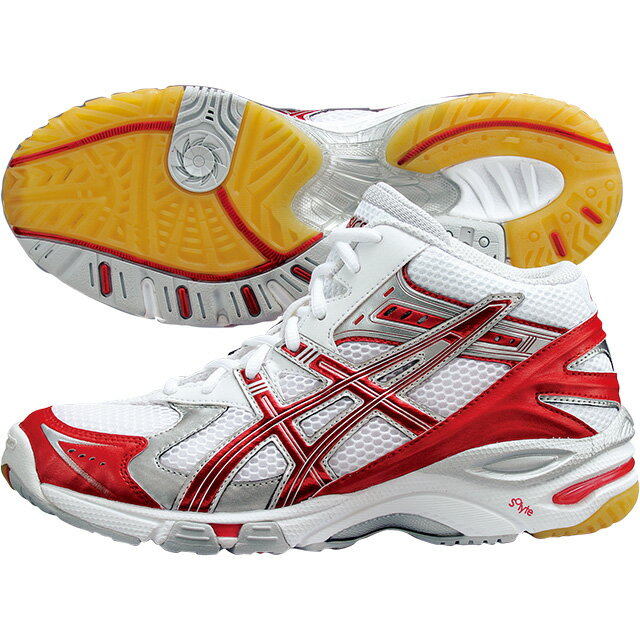 アシックスバレーシューズ【送料無料】ゲルバレークロス2MT(GEL-VOLLEYCROSS2 MT)[TVR707-0123]asicsアシックス　バレーボールシューズ：