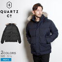 QUARTZ Co. クオーツ コー ダウンジャケット フォークナー FALKNER 39720 メンズ アウター シンプル カジュアル アウトドア レジャー キャンプ ブランド 高級 上着 保温 防寒 黒 紺