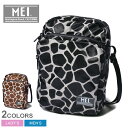 【メール便 送料無料】 MEI エムイーアイ ショルダーバッグ GIRAFFE ONE PCK SHOULDER 202010 メンズ レディース バッグ 鞄 かばん 軽量 ショルダー 斜めがけ メッセンジャーバッグ コンパクト フェス ユニセックス アウトドア カジュアル 総柄 メイ 黒 白