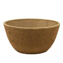 【2個入り】 樹脂製 植木鉢/プランター 【ボール型 トープ】 直径25.5cm 軽量タイプ 底穴なし 『ブラーシュ』