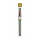 (まとめ)ELPA 足せるモール 床用0号40cm テープ付 グレー PSM-U040P2(GY)1パック(2本)【×10セット】