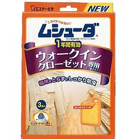 エステー ムシューダ 1年間有効 ウォークインクローゼット用 3個 （1313-0307）